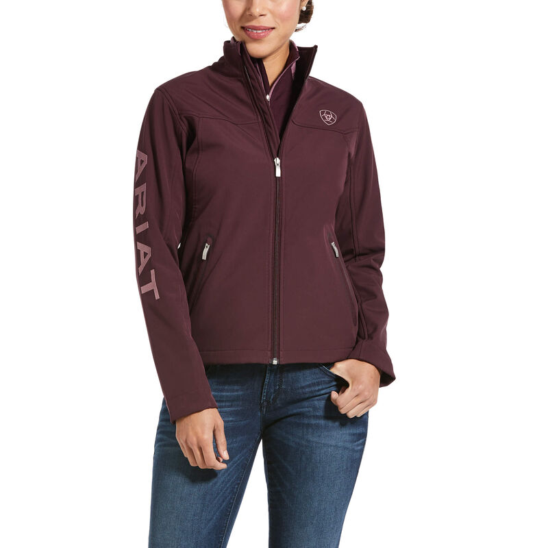 Ariat New Team - Softshell Jas Bordeaux Dames - 34339-570